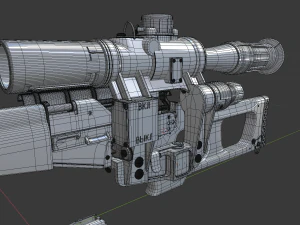 vss vintorez 3D Model