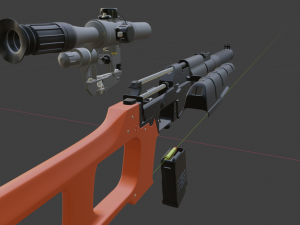 vss vintorez 3D Model