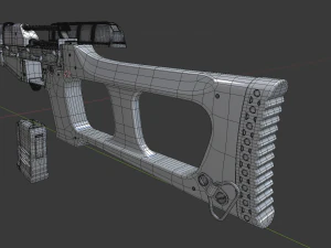 vss vintorez 3D Model