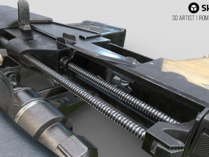 vss vintorez sniper rifle 3D 모델