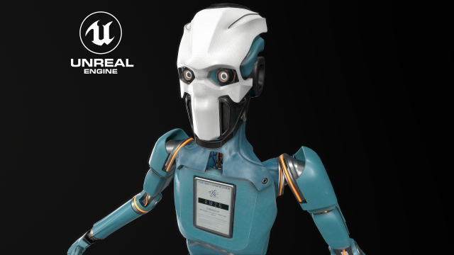 robot rm26 3D मॉडल .c4d .max .obj .3ds .fbx .stl .blend 