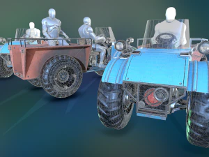 vezdehod tc-b262020 3D Model