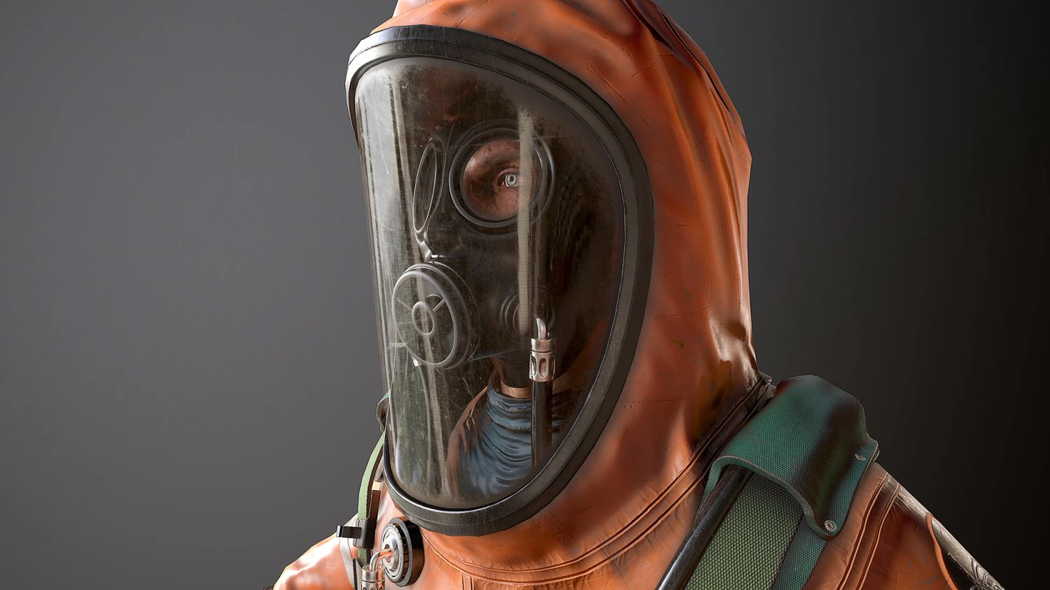 hazmat suit 3D Model .c4d .max .obj .3ds .fbx .stl .blend 