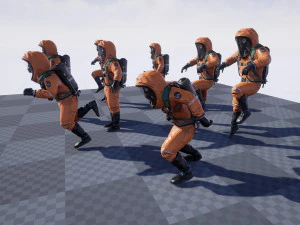 hazmat suit 3D Model