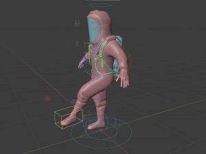 hazmat suit 3D मॉडल