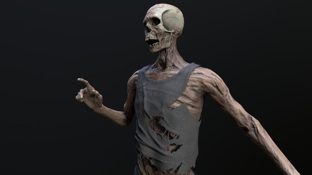 corpse 3D Модель .c4d .max .obj .3ds .fbx .stl .blend 