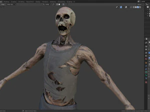 corpse 3D Model