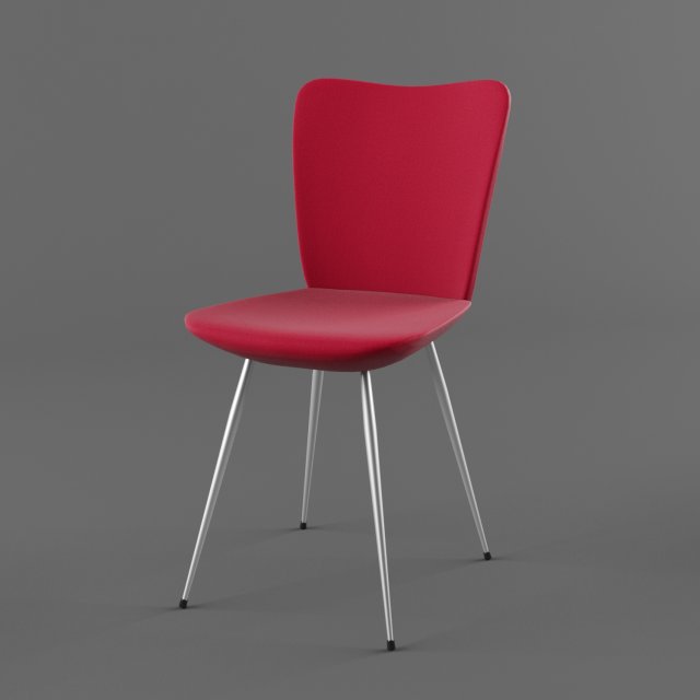 feminine m chair 3D-Modell .c4d .max .obj .3ds .fbx .stl .blend 