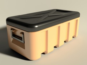 plastic chest 3D 모델