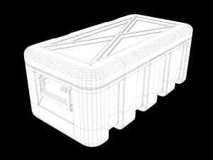 plastic chest Model 3D