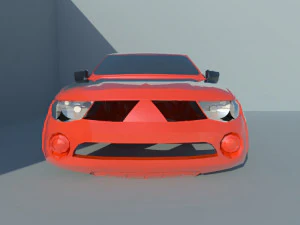 mitsubishi l200 triton 3D Print Model