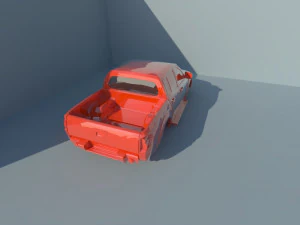 mitsubishi l200 triton 3D Print Model
