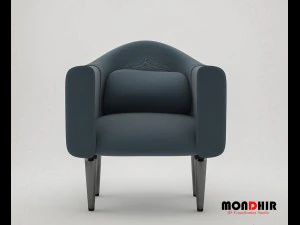 canap&eacute; moderne Modèle 3D