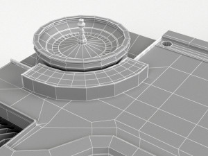 roulette gaming table vr - ar - low-poly 3D Модель