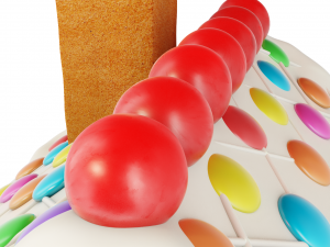 gingerbread house 3Dモデル
