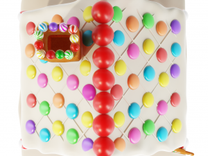 gingerbread house 3Dモデル