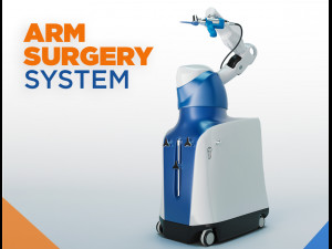 mako robotic arm assisted surgery machine low-poly 3D Model
