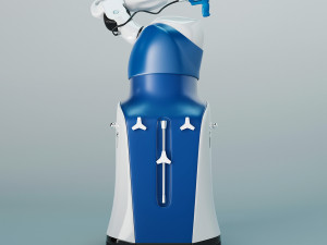mako robotic arm assisted surgery machine low-poly 3Dモデル