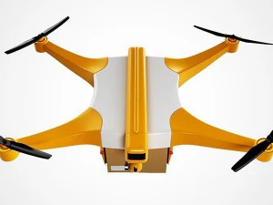 package delivery drone 3D Model