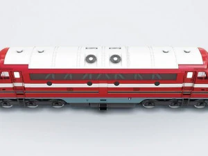 nohab m61 locomotive train engine 3D Model