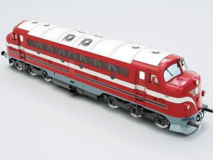 nohab m61 locomotive train engine 3D Model