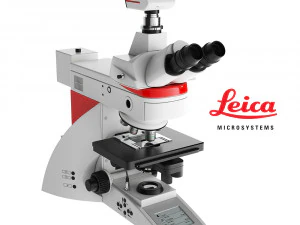 लीका डीएम माइक्रोस्कोप 3D मॉडल