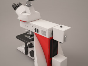 leica dm microscope 3D-Modell