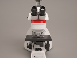 leica dm microscope 3D-Modell