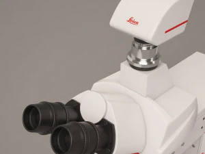 leica dm microscope 3D Model