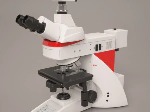 leica dm microscope 3D Model