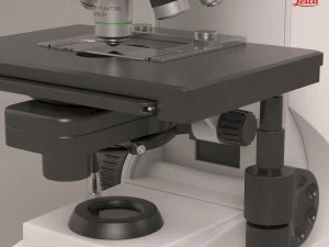 leica dm microscope 3D Model