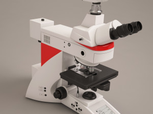 leica dm microscope 3D-Modell