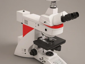 leica dm microscope 3D Model
