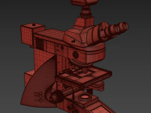 leica dm microscope 3D Model