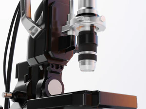 digital microscope 3D Model