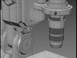 digital microscope 3D Model