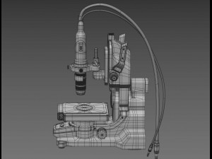 digital microscope Modelo 3D