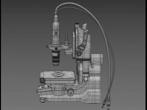 digital microscope 3D Model