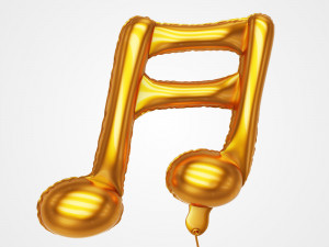 balloons in different shapes 3D Модель