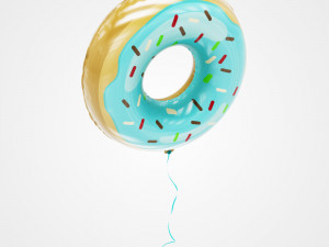 balloons in different shapes 3D Модель