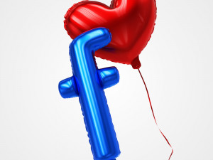 balloons in different shapes 3D Модель