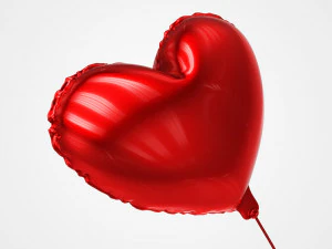 balloons in different shapes 3D Model