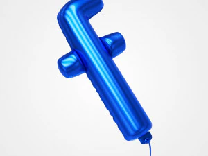 balloons in different shapes 3D Model