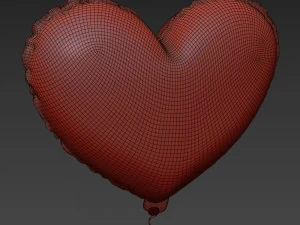 balloons in different shapes 3D Model