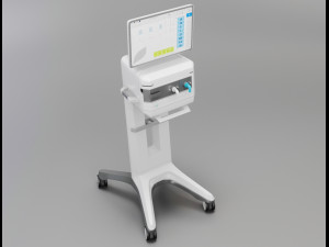 intensive care ventilator - elisa 800 Modelo 3D