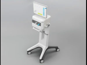 ventilador para cuidados intensivos - elisa 800 Modelo 3D