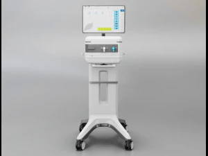 ventilador para cuidados intensivos - elisa 800 Modelo 3D