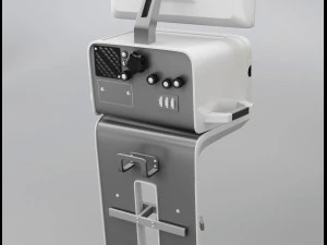 ventilador para cuidados intensivos - elisa 800 Modelo 3D