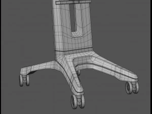 ventilador para cuidados intensivos - elisa 800 Modelo 3D