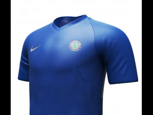 jersey shirt with 4k textures 3D Model